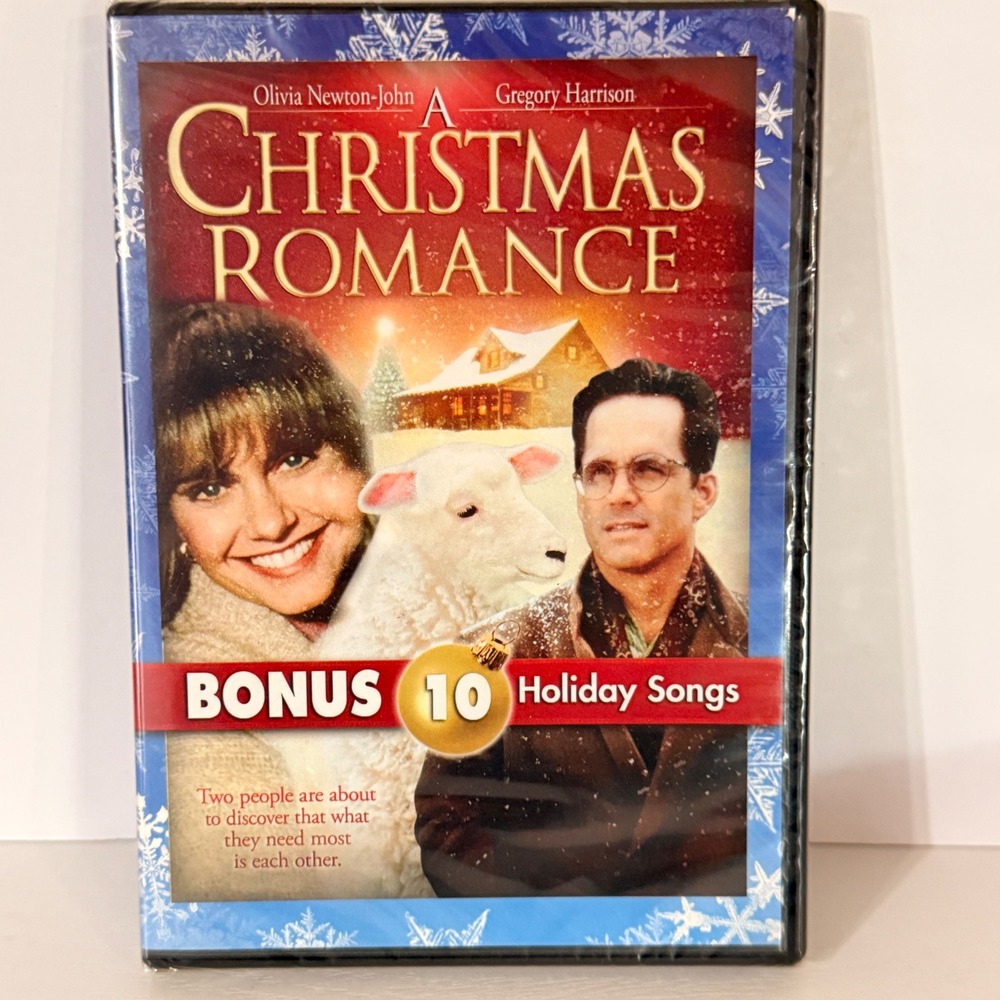 A Christmas Romance DVD Olivia Newton-John Gregory Harrison Bonus Holiday Songs